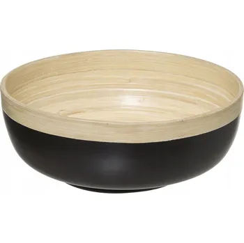 Bambusová miska 5five Simply Smart 20 cm 1,5 l černá