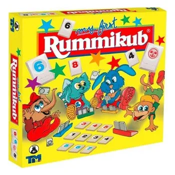 Cizojazyčná kniha Gra My First Rummikub