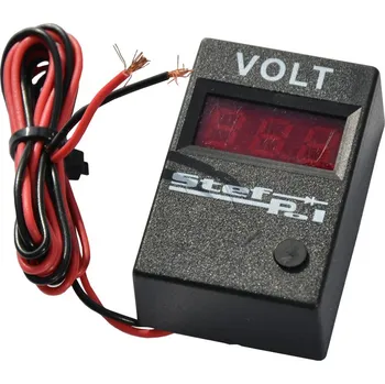 Nabíječka autobaterie VOLTMETR TESTER 12V - 24V PRO LODĚ A AUTA PL