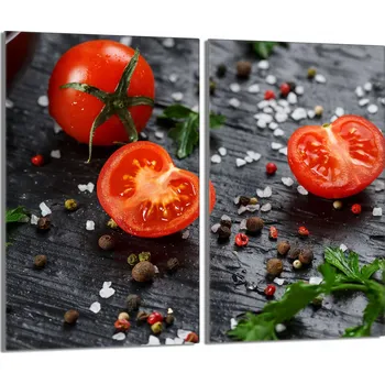 Kuchyňské prkénko Krájecí deska TMK ArtDeko sklo 2 ks