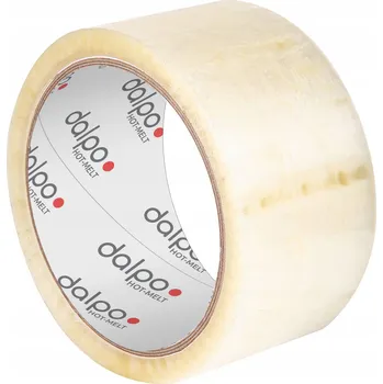 Lepicí páska Balicí páska Dalpo průhledná, šířka 48 mm, délka 60 m, 1 ks