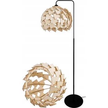 Stojací lampa Stojací lampa LED-ONE loftová E27 30 W béžová, černá