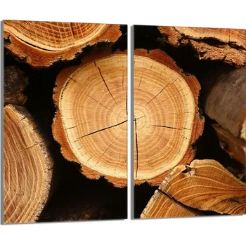 Kuchyňské prkénko Krájecí deska TMK ArtDeko sklo 2 ks