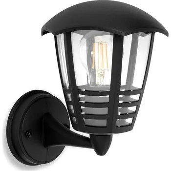 Venkovní osvětlení Venkovní nástěnné svítidlo LEDLUX černé E27 0 W