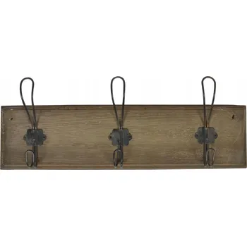 Věšák Dřevěný Šatní ramínko Ib Laursen v hnědých odstínech