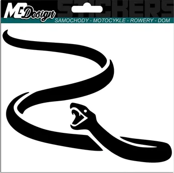 Samolepicí dekorace na vozidlo NÁLEPKA na auto HAD SNAKE ZVÍŘE PYTHON 15x12