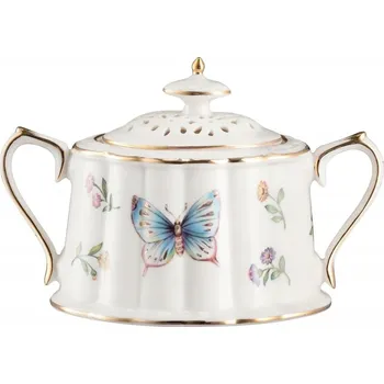 Cukřenka Porcelánová Cukřenka VILLA ITALIA LEDA IVORY