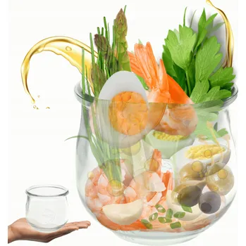 Sklenice Sklenice WECK / žáruvzdorná zavařovací sklenice 580ml TULIPÁN