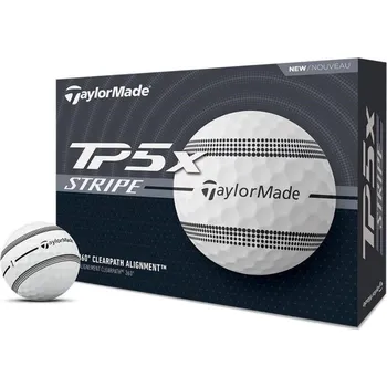 Golfový míček TaylorMade TP5x Stripe golfové míčky