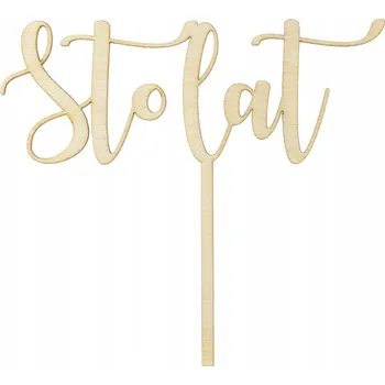 Obraz Id_2556 ZÁPICH DŘEVĚNÝ STO LET NAROZENINY DORT 100 JMENINY PŘÁNÍ CAKE