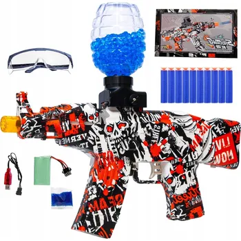 Dětská zbraň TradeHaven Puška 2 v 1: PISTOLET NA KULKI na gelové kuličky