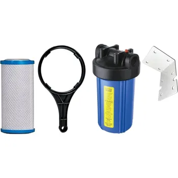 Ochranný vodní filtr Filtr 10"x4,5" Big Blue s aktivním uhlím Připojení: 3/4"