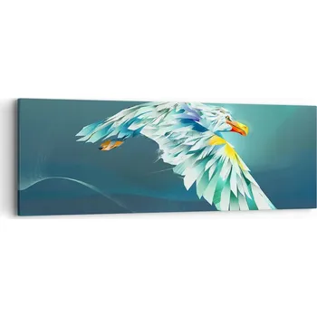 Obraz Obraz na plátně do obývacího pokoje ložnice 90x30 abstrakce foto obrazy na zeď