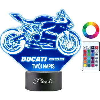 Lampička Plexido vícebarevná Noční lampa