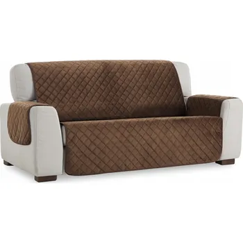 Přehoz na lůžko Potah na pohovku (kanape) Belmarti hnědý