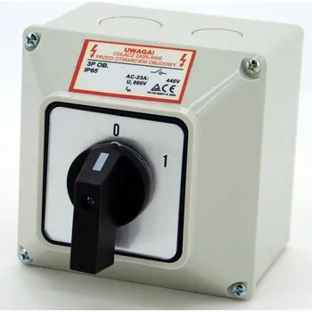 vypínač Spojka ELS Elektrotechnika 230 V IP65 25 A