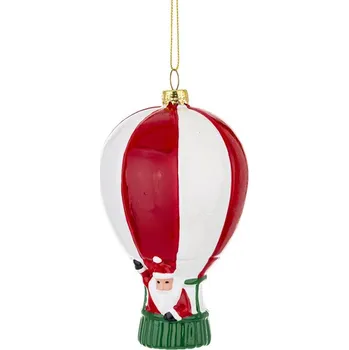 Vánoční dekorace Vánoční Koule zdobená vánoční koule 12 cm 1 ks