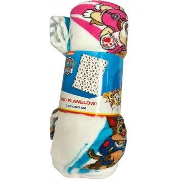 deka Flanelová deka Tlapková patrola 130x160 cm