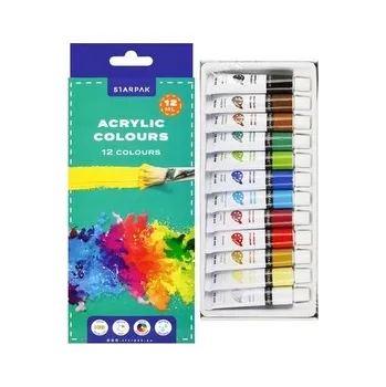 Výtvarná barva Set akrylové farby