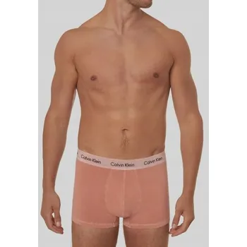 CALVIN KLEIN PÁNSKÉ BOXERKY RŮŽOVÉ S ČERNÝM LOGEM XL 0Z8A3_B*
