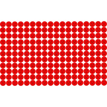 samolepka 5. SAMOLEPKY SMUTNÉ SMAJLÍKY 198KS