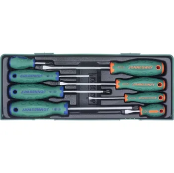 Šroubovák Jonnesway Sada šroubováků ve vložce 8 ks D71PP08SP