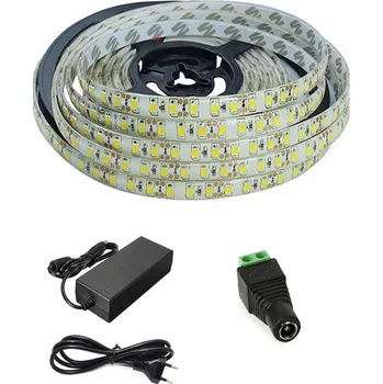 LED páska LED PÁSEK SADA 5M 2835 IP65 TEPLÁ DENNÍ STUDENÁ BÍLÁ