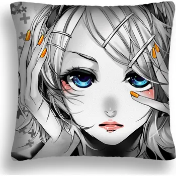 Polštář POLŠTÁŘ ANIME 05 ČB BLUE EYES LADY ORANGE
