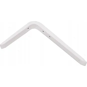 Úhloměr Úhelník pod poličku zesílený 120x150 bílý