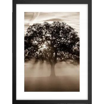 Obraz Obraz plakát v černém rámu do obýváku 30x40 krajina plakáty na zeď