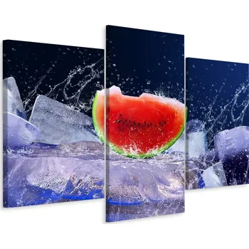 Obraz 3dílný obraz Čerstvé OVOCE Led Dekor 90x60