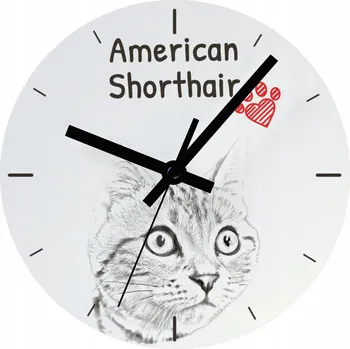 Hodiny Nástěnné hodiny Art-Dog bílé 20 cm