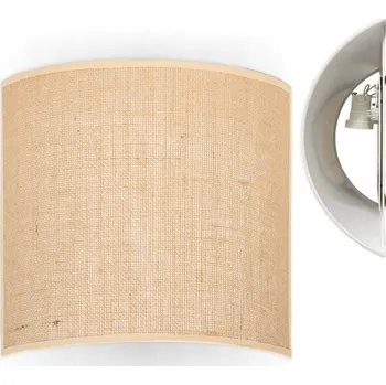 Nástěnné svítidlo Nástěnná lampa Cerlux béžová, žlutá E27 60 W