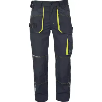 montérky EMERTON STRETCH kalhoty PAS černá/žlutá - 48