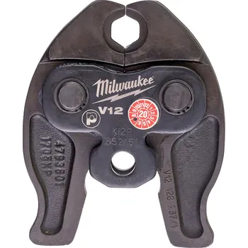 Ruční nářadí MILWAUKEE J12-V12 - čelist prof. V, nominální velikost: V12, pro M12 hydr. lis