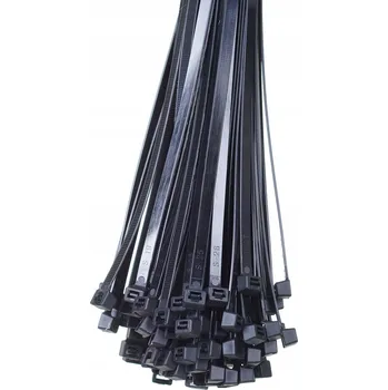 Stahovací páska Stahovací pásky 7,5x500 černé kusů 100 stahovací pásky