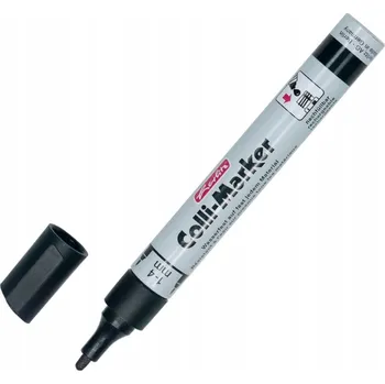 Permanentní popisovač Herlitz Colli, voděodolný, kulatý černý