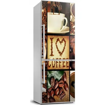 Fototapeta Samolepka fototapeta na ledničku do domu Káva koláž