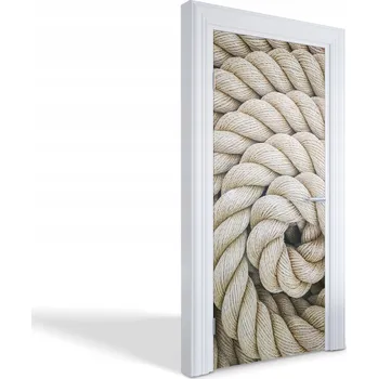 Fototapeta Samolepka samolepící dekorace na dveře a nábytek Stočená šňůra 95x205 cm