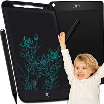 Grafický tablet TABLET TABLET PRO DĚTI NA KRESLENÍ - ZMIZÍK, ZÁPISNÍK, SEŠIT 8,5" + STYLUS