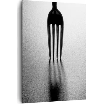 Obraz Obraz na plátně do obýváku ložnice 50x70 vidlička obrazy na zeď canvas