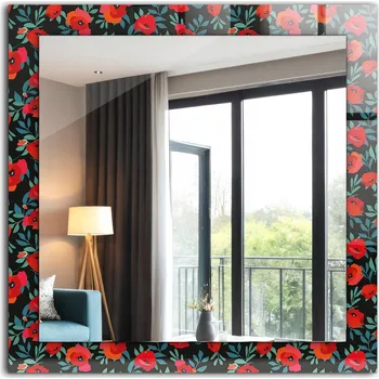 Zrcadlo Zrcadlo Coloray nástěnné čtverec 600 x 600 mm