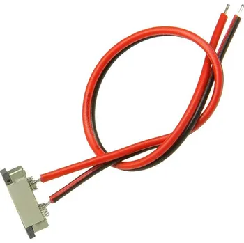 LED páska Spojka pro LED pásek 5050 10mm s kabelem, 1x zacvakávací