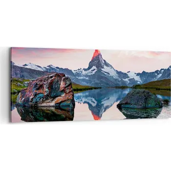 Obraz Foto obraz na plátně 100x40 krajina obývací pokoj ložnice na zeď velký