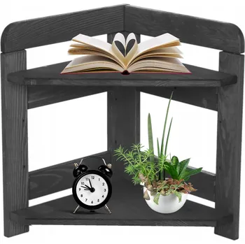 Dílenský regál Dřevěný regál Wamar-Sosenka 2 police, nosnost 35 kg, 44x34,4x34,4 cm