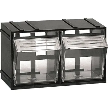 ARTPLAST Organizér 1911 - 2 zásuvky, černá