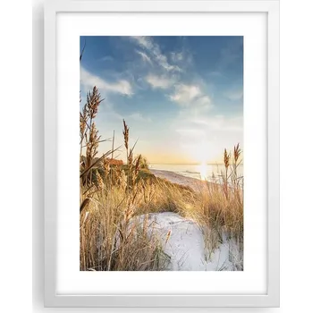 Obraz Obraz plakát v bílém rámu do obýváku 30x40 krajina plakáty na zeď