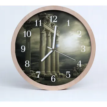 Hodiny Tiché nástěnné quartzové hodiny Akropolis - Architektura