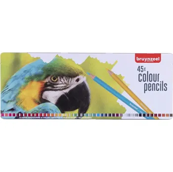 Kresba Pastelky Bruynzeel papoušek 45