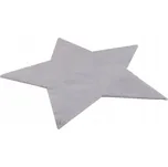 HVĚZDA - Šedý dětský kobereček 86 x 86 cm Obsession